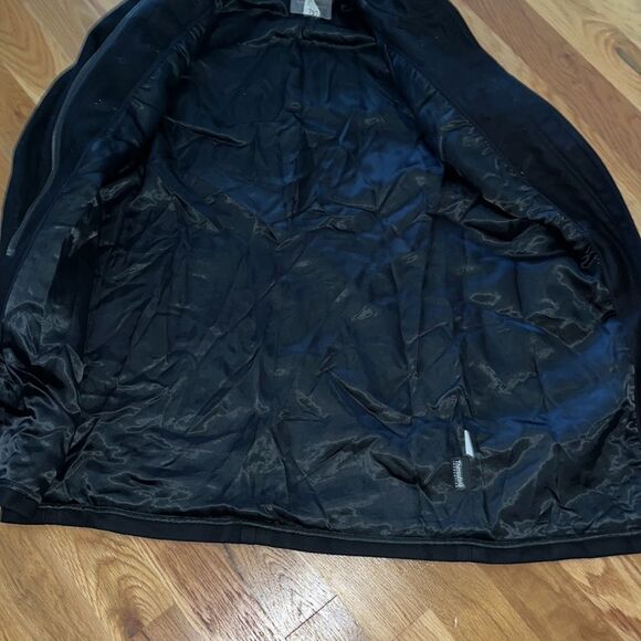 J. CREW Cashmere Wool blend Nello Gori Duffle Hooded Toggle Zipper Coat Jacket 4 - Picture 10 of 12